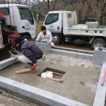 鹿足郡津和野町／K家様累代墓石建立工事　その３