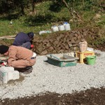 益田市美都町山本／O家様・累代墓石建立工事　着工