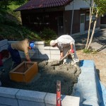 　吉賀町朝倉／曹洞宗 雲松寺様・合同墓建之工事　その４