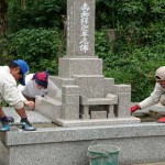 吉賀町注連川／M家様・累代墓石建立工事　その２