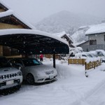 島根県西部地方　積　雪　40㎝　(^_^;)