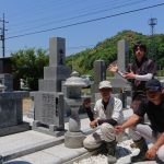 益田市美濃地祖霊社／N家様・墓所移設工事　完工！