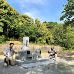 益田市にて神道型のカッコイイお墓完工です！！