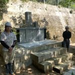 益田市美都町の寺院様にて合同供養塔建之！！