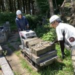 お墓の解体お任せ下さい！益田市にて５件の解体工事！