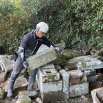 津和野町にて2件お墓の解体工事をさせて頂きました！