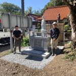 吉賀町の寺院様にて合同墓建之！！